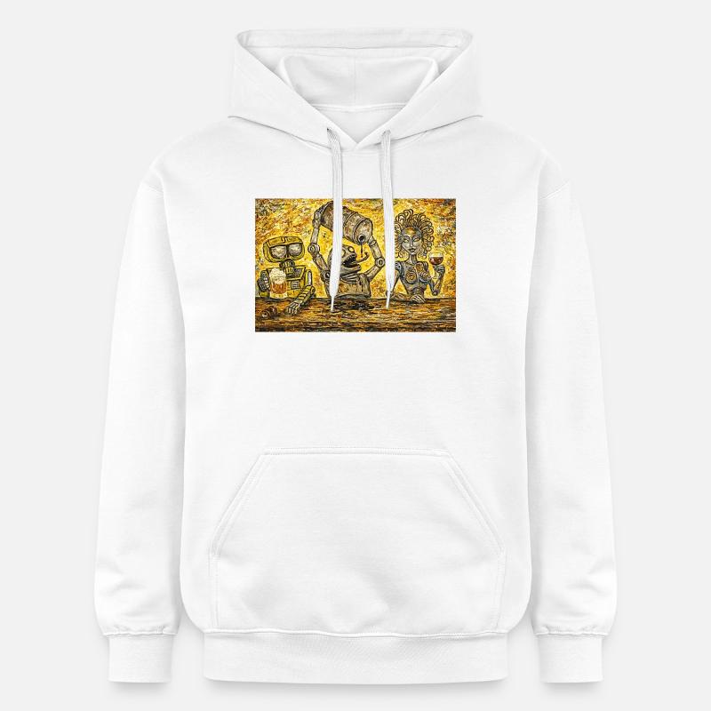 Barre de vis perdues - Sweat à capuche Softstyle® Gildan Unisexe - blanc