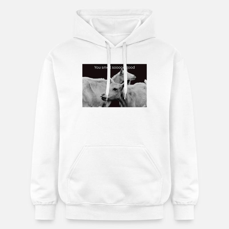 Tu sens tellement bon - Sweat à capuche Softstyle® Gildan Unisexe - blanc