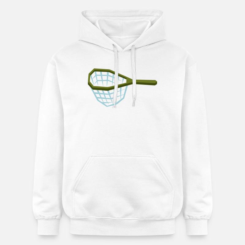 Filet de débarquement Pêche au filet - Sweat à capuche Softstyle® Gildan Unisexe - blanc