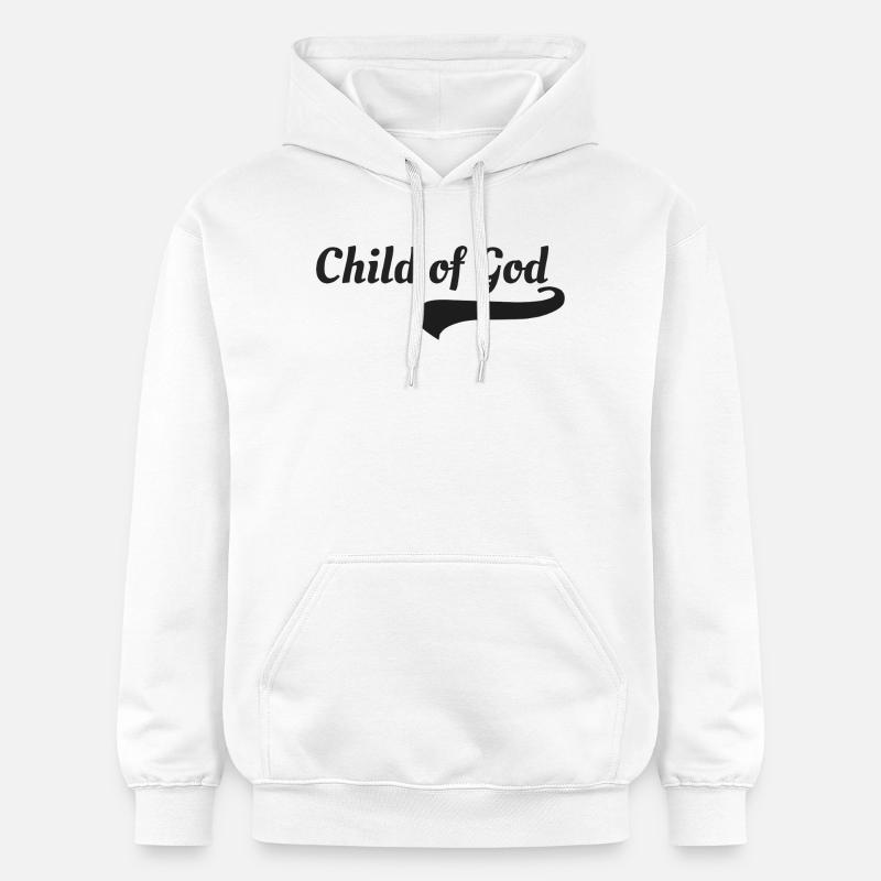 Enfant de Dieu - Sweat à capuche Softstyle® Gildan Unisexe - blanc