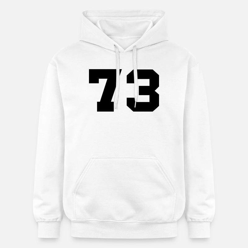 73- - Sweat à capuche Softstyle® Gildan Unisexe - blanc