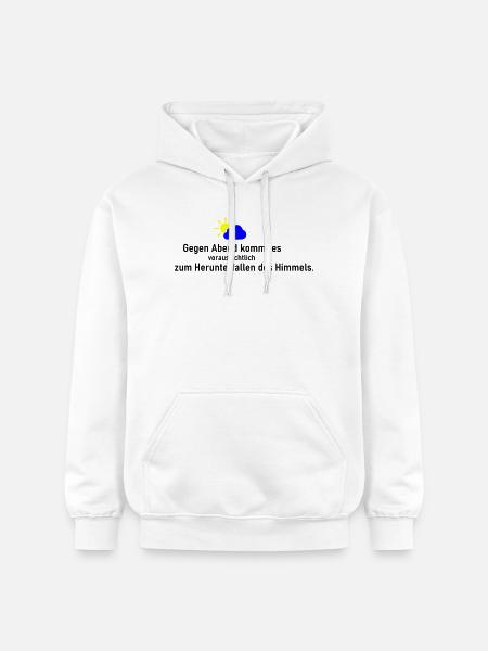 Himmel runter - Gildan Unisex Softstyle® Midweight Hoodie - Weiß