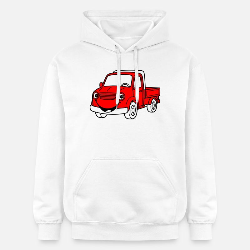 Camions Kids - Sweat à capuche Softstyle® Gildan Unisexe - blanc