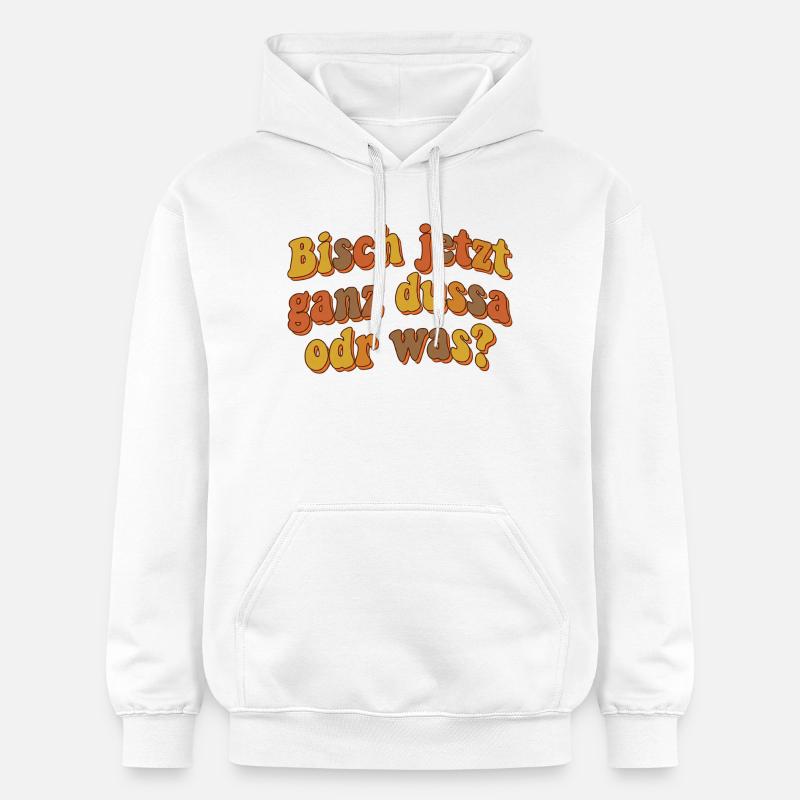 Souabe, Souabe, Stuttgart, Souabe - Sweat à capuche Softstyle® Gildan Unisexe - blanc