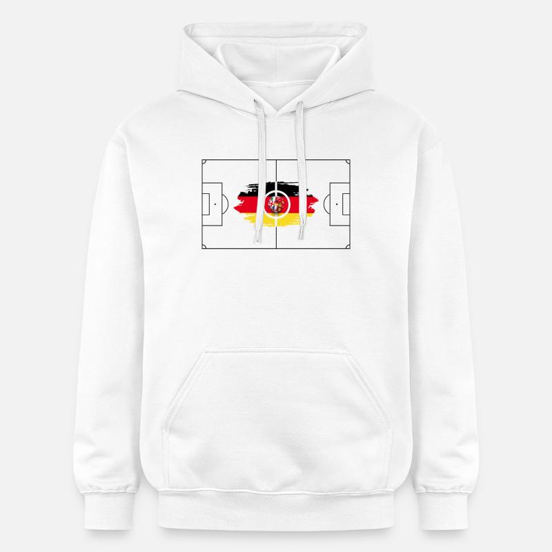 Terrain d’Allemagne - Sweat à capuche Softstyle® Gildan Unisexe - blanc