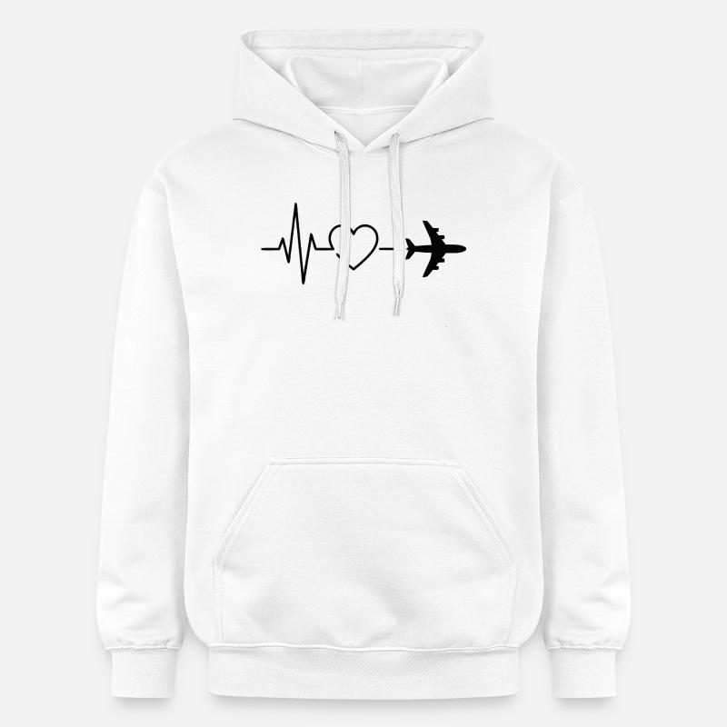 Reise - Gildan Unisex Softstyle® Midweight Hoodie - Weiß