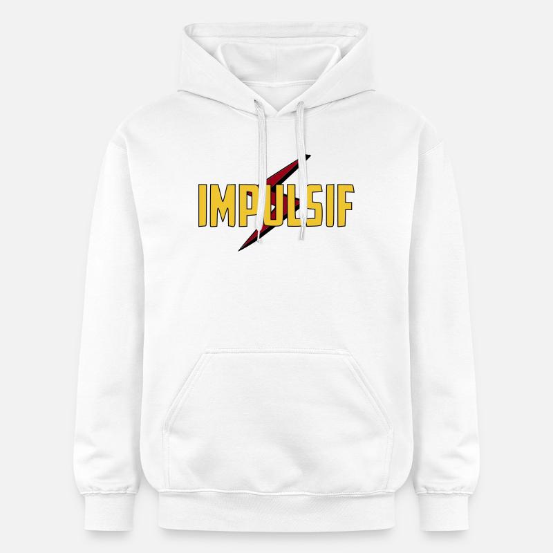 Impulsif  - Sweat à capuche Softstyle® Gildan Unisexe - blanc