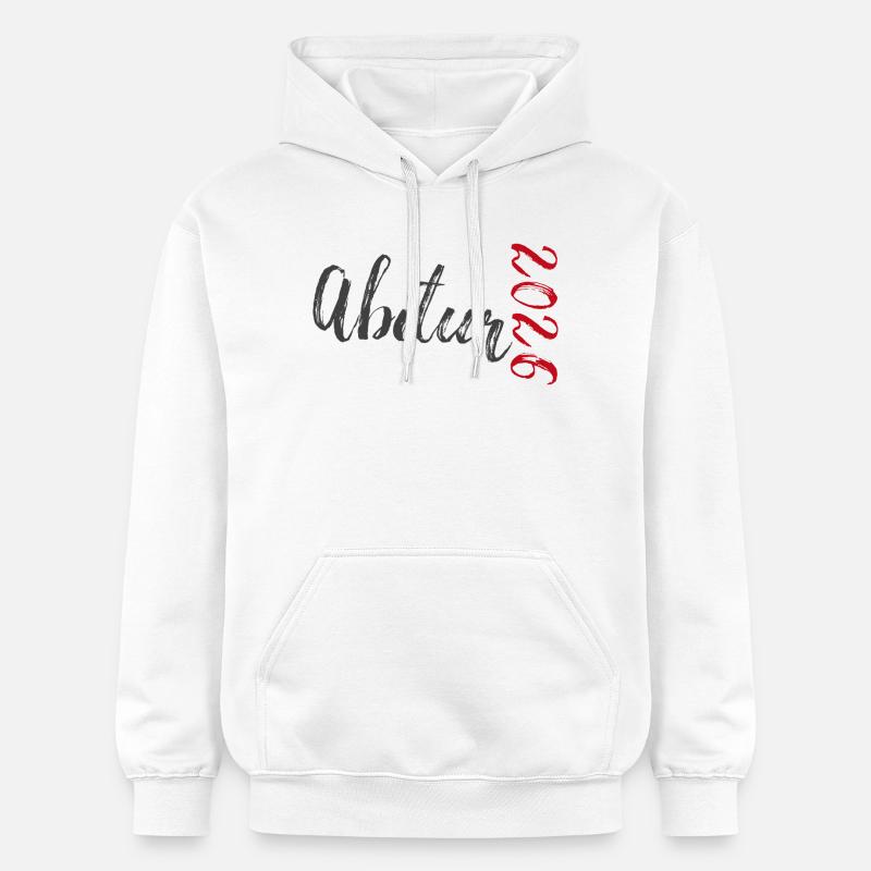 Abitur 2026 - Sweat à capuche Softstyle® Gildan Unisexe - blanc
