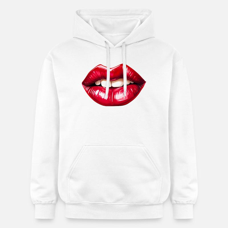 Lipps, Design #1 - Sweat à capuche Softstyle® Gildan Unisexe - blanc