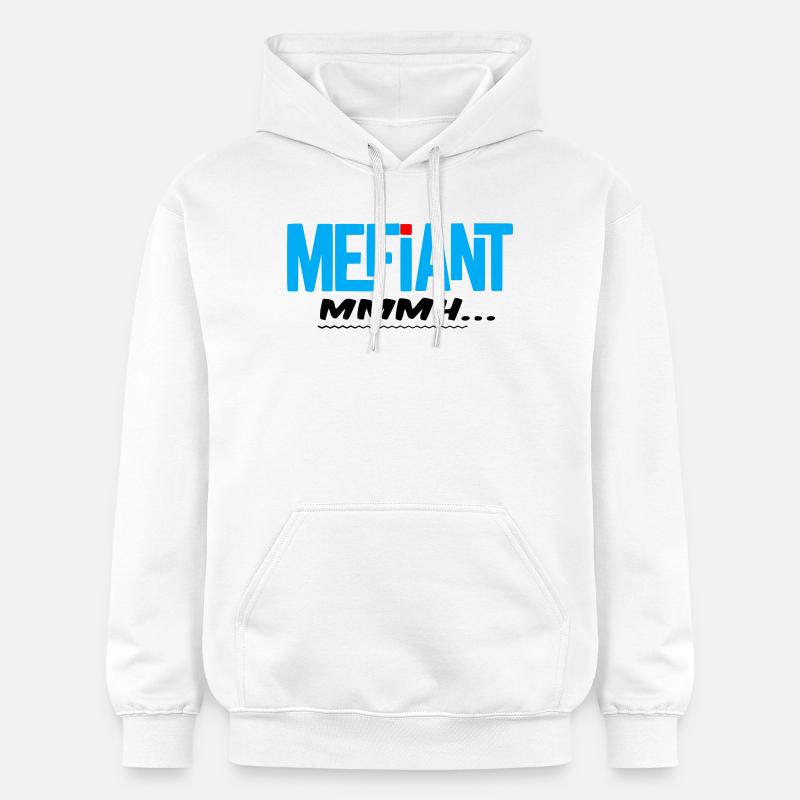 Méfiant - Sweat à capuche Softstyle® Gildan Unisexe - blanc