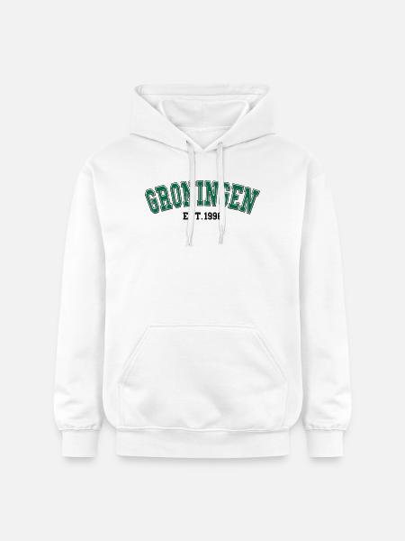 Groningen Est. 1996 - Gildan Unisex Softstyle® Midweight Hoodie - white