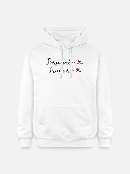 Personal Trainer - Gildan Unisex Softstyle® Midweight Hoodie - white