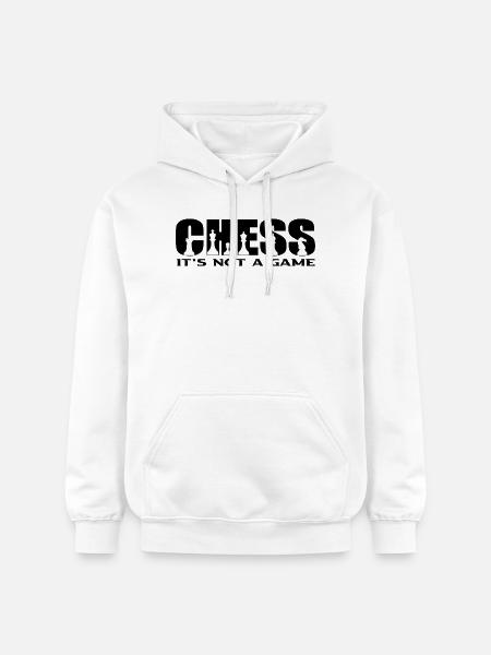 Chess - Gildan Unisex Softstyle® Midweight Hoodie - white