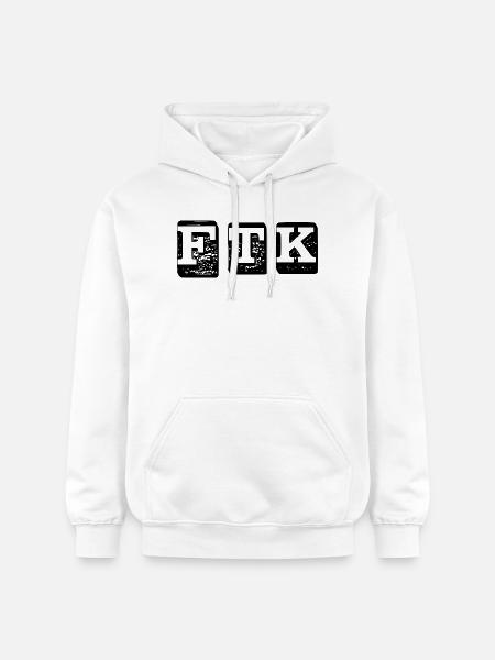 FTK - Gildan Unisex Softstyle® Midweight Hoodie - Weiß