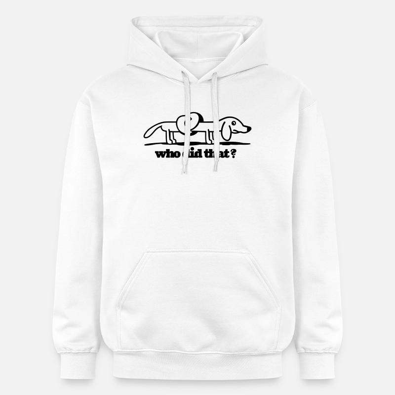 dog1 - Sweat à capuche Softstyle® Gildan Unisexe - blanc