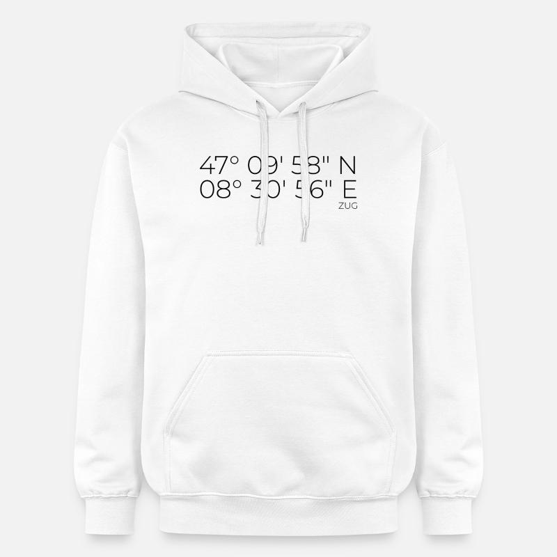 Coordonnées du train - Sweat à capuche Softstyle® Gildan Unisexe - blanc
