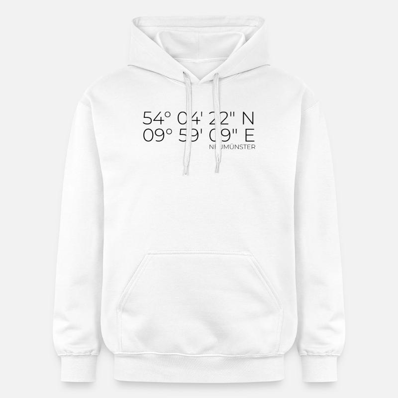 Coordonnées Neumünster - Sweat à capuche Softstyle® Gildan Unisexe - blanc