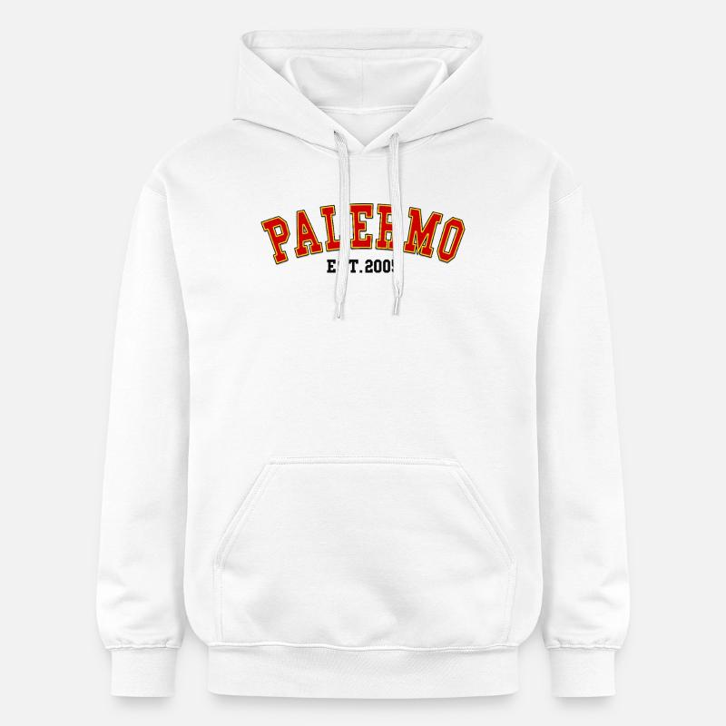 Palerme Est.2005 - Sweat à capuche Softstyle® Gildan Unisexe - blanc