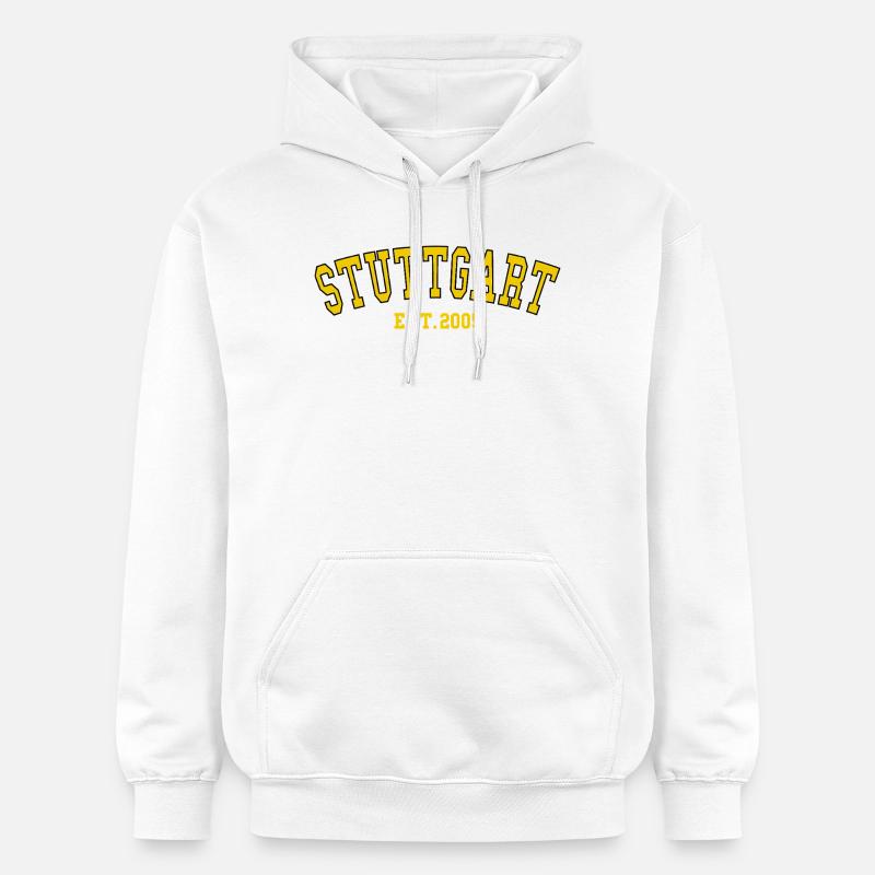 Stuttgart Est. 2005 - Sweat à capuche Softstyle® Gildan Unisexe - blanc