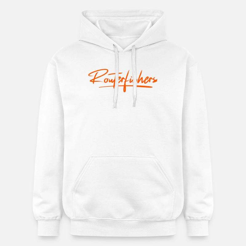 Routerfishers Classic 2 - Sweat à capuche Softstyle® Gildan Unisexe - blanc