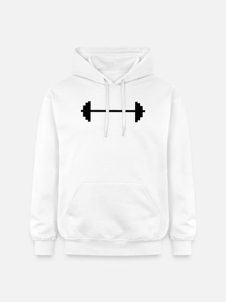 2541614 14692812 weights - Gildan Unisex Softstyle® Midweight Hoodie - white