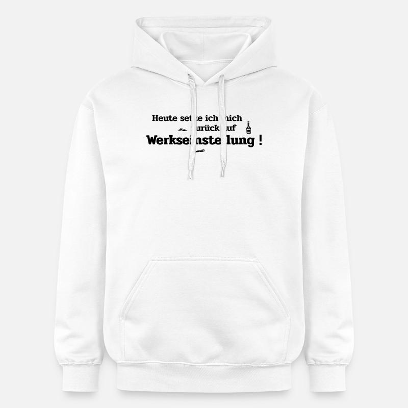 Paramètre par défaut - Sweat à capuche Softstyle® Gildan Unisexe - blanc