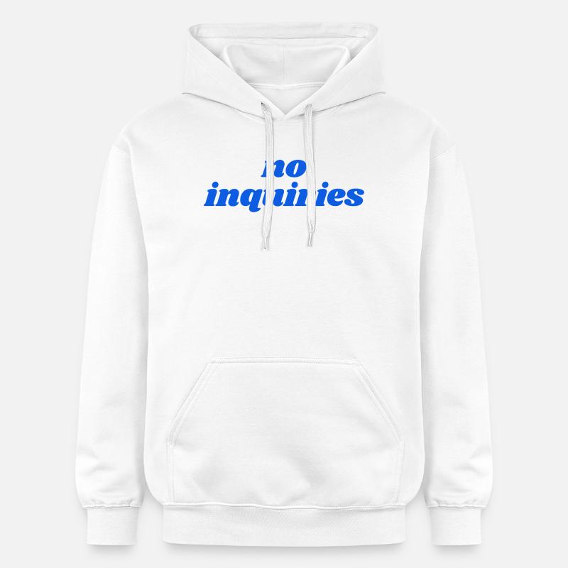 Aucune demande - Sweat à capuche Softstyle® Gildan Unisexe - blanc