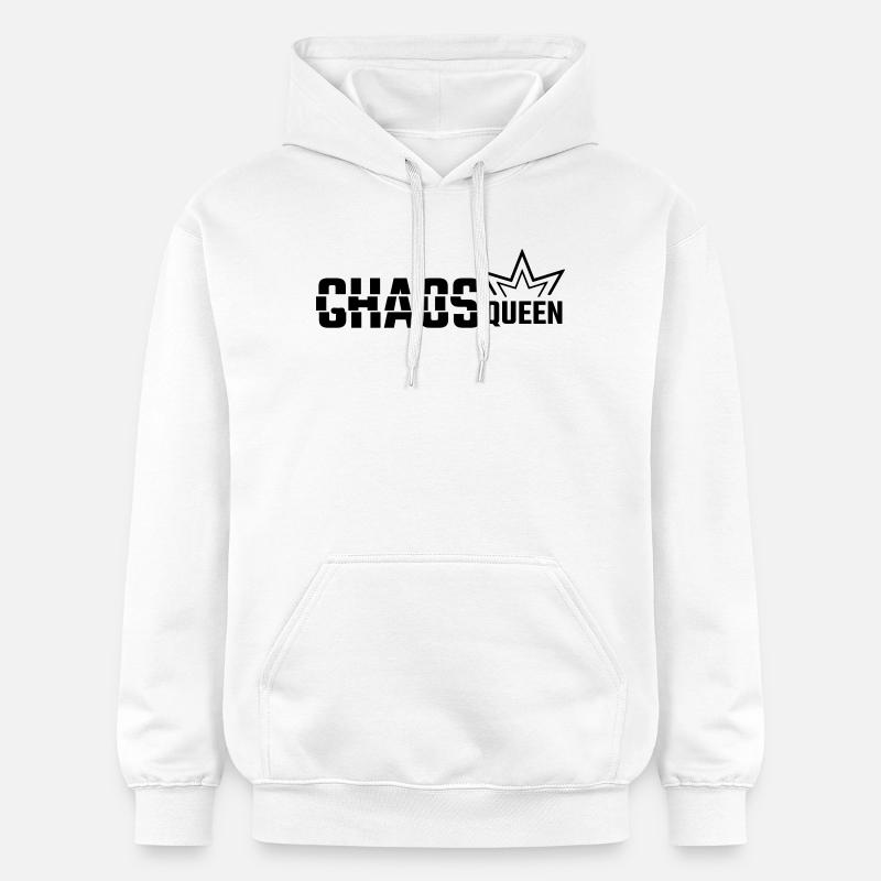 REINE DU CHAOS - Sweat à capuche Softstyle® Gildan Unisexe - blanc