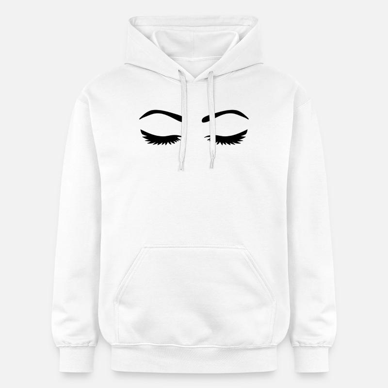 Cils - Sweat à capuche Softstyle® Gildan Unisexe - blanc