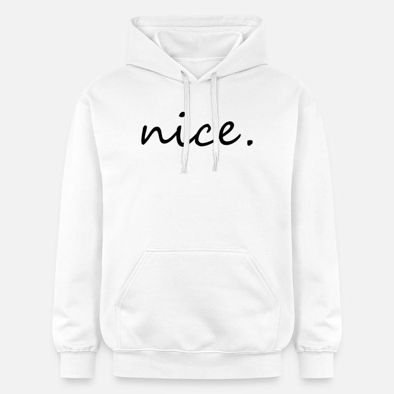nice - Gildan Unisex Softstyle® Midweight Hoodie - white