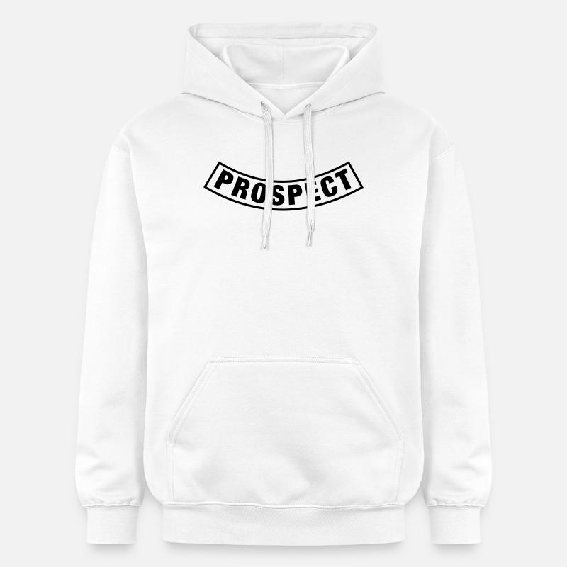 Prospect Batch - Sweat à capuche Softstyle® Gildan Unisexe - blanc