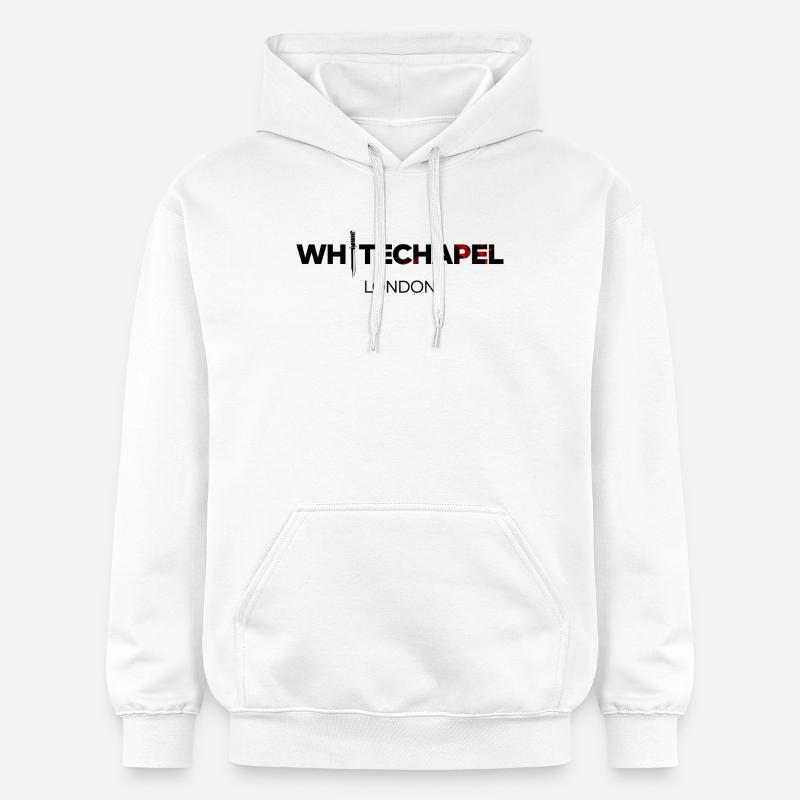 whitechapel Londres - Sweat à capuche Softstyle® Gildan Unisexe - blanc