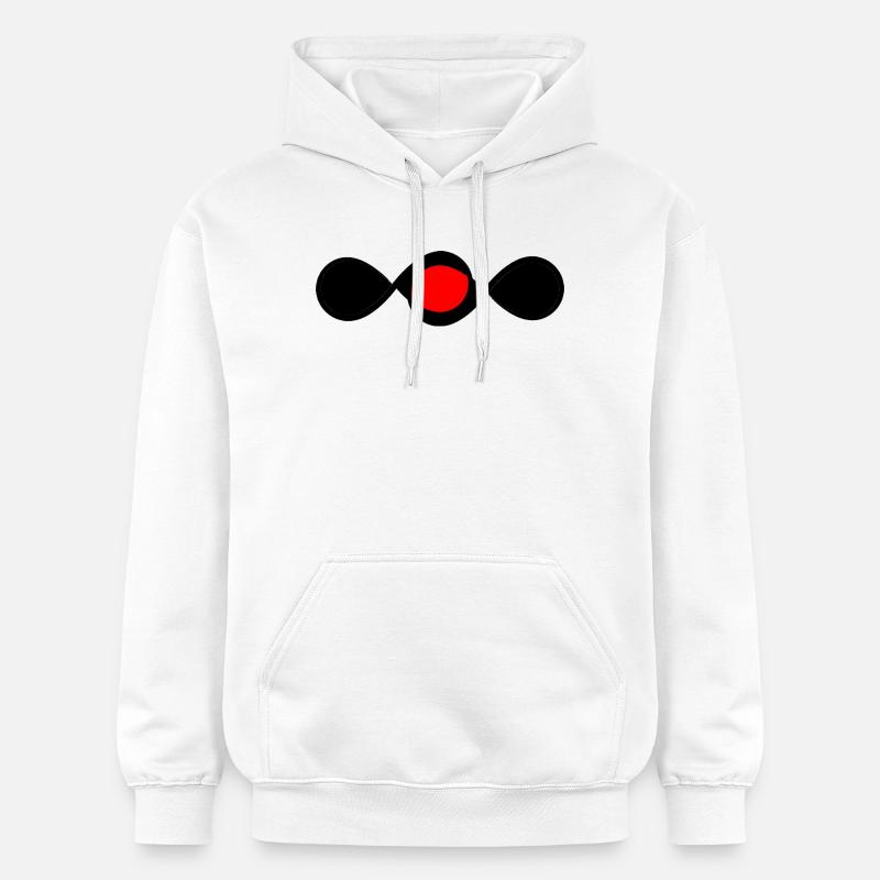 Projecteur Red Infinity - Sweat à capuche Softstyle® Gildan Unisexe - blanc
