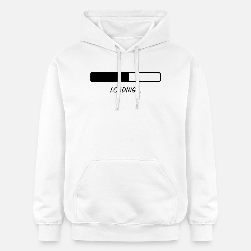 Loading... - Sweat à capuche Softstyle® Gildan Unisexe - blanc