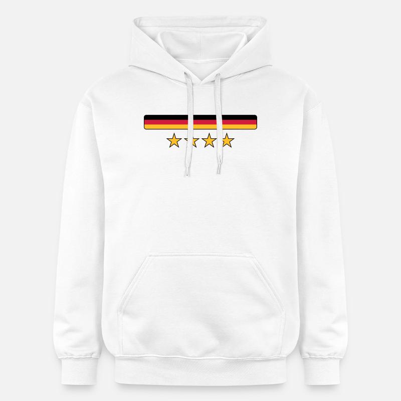 Deutschland - Sweat à capuche Softstyle® Gildan Unisexe - blanc