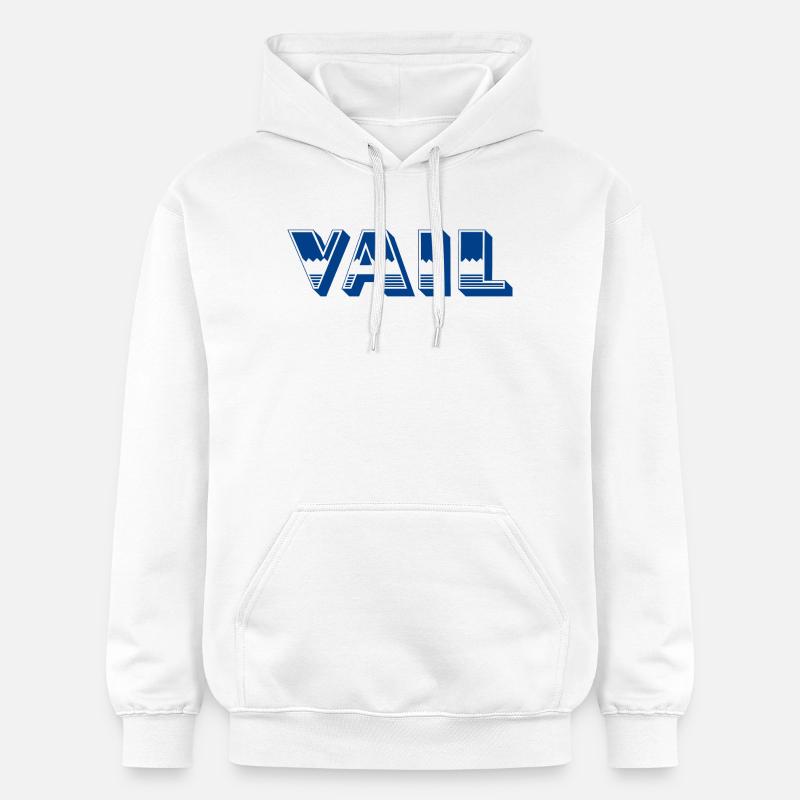 VAIL - Sweat à capuche Softstyle® Gildan Unisexe - blanc