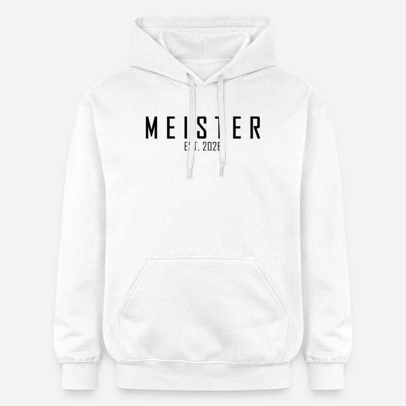 Master est. 2026 - Sweat à capuche Softstyle® Gildan Unisexe - blanc
