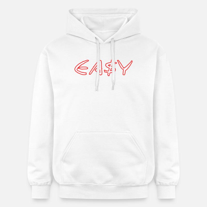 Facile - Sweat à capuche Softstyle® Gildan Unisexe - blanc