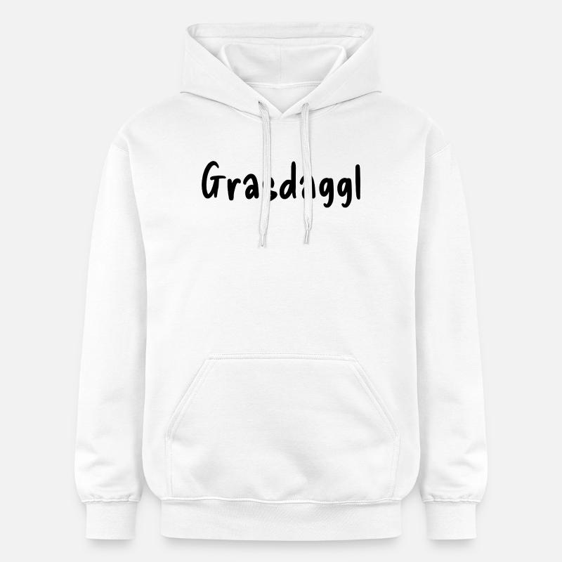 Grasdaggl - Sweat à capuche Softstyle® Gildan Unisexe - blanc