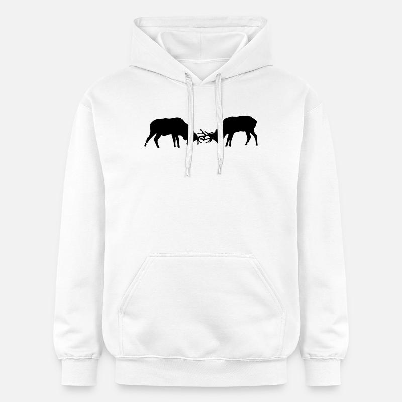 deer - Sweat à capuche Softstyle® Gildan Unisexe - blanc