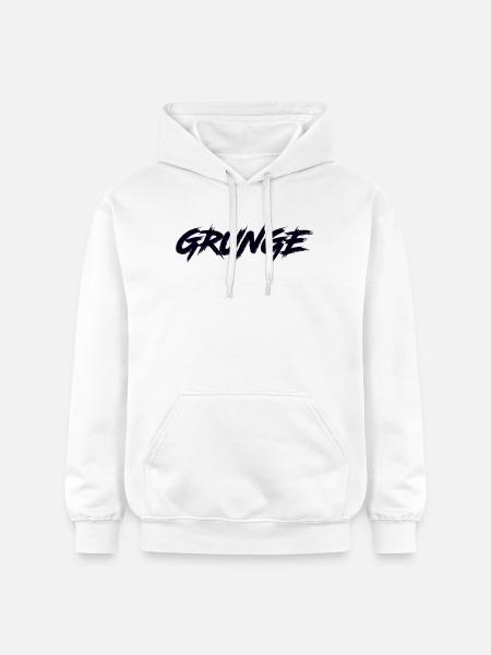 GRUNGE - Gildan Unisex Softstyle® Midweight Hoodie - white