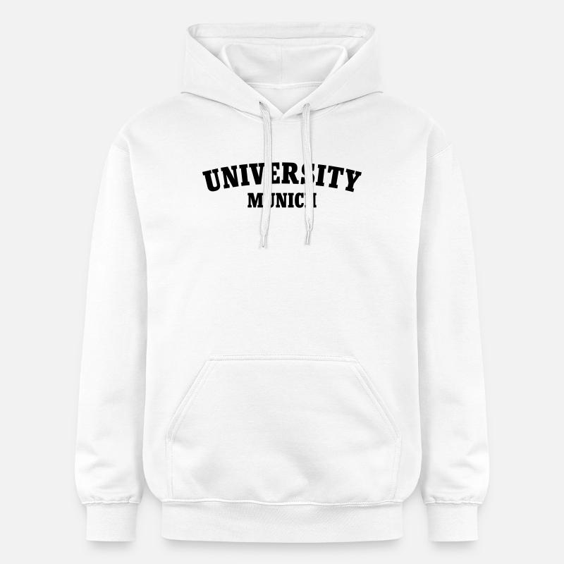 Université de Munich - Sweat à capuche Softstyle® Gildan Unisexe - blanc