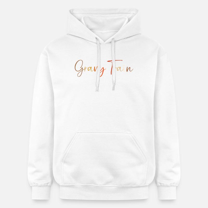 Thanksgiving Mama Mutter Oma Großmutter - Gildan Unisex Softstyle® Midweight Hoodie - Weiß