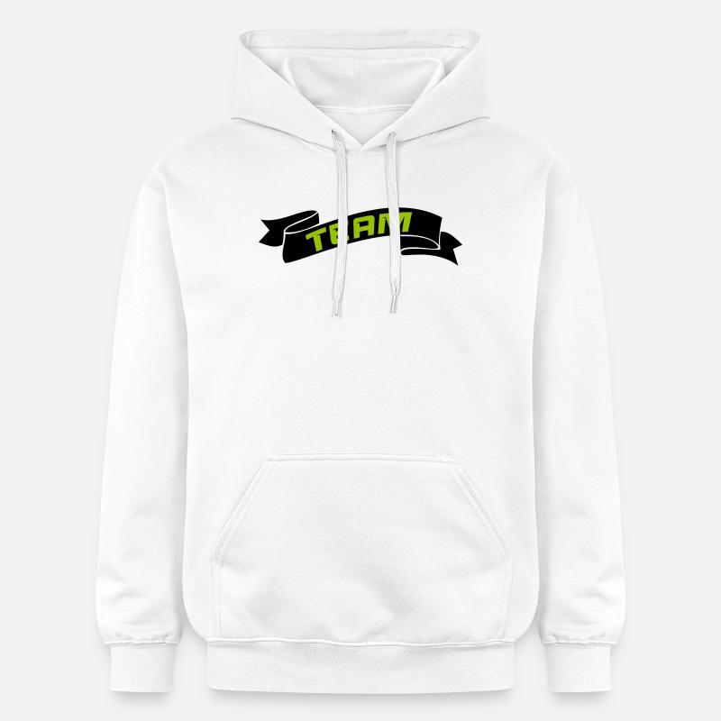 Équipe - Sweat à capuche Softstyle® Gildan Unisexe - blanc