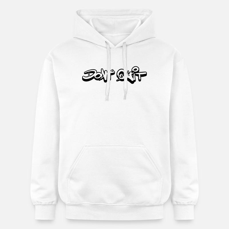 Dont quit Do it - Gildan Unisex Softstyle® Midweight Hoodie - Weiß