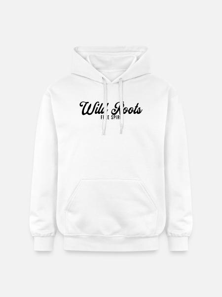 Wild Roots Free Spirit - Gildan Unisex Softstyle® Midweight Hoodie - Weiß