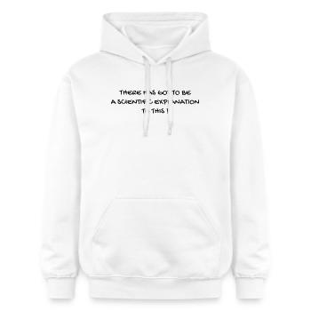 Serie TV - Television - Quotes - Citation - Zitat - Gildan Unisex Softstyle® Midweight Hoodie - white - Front - Liana (172cm) & Jaron (178cm)
