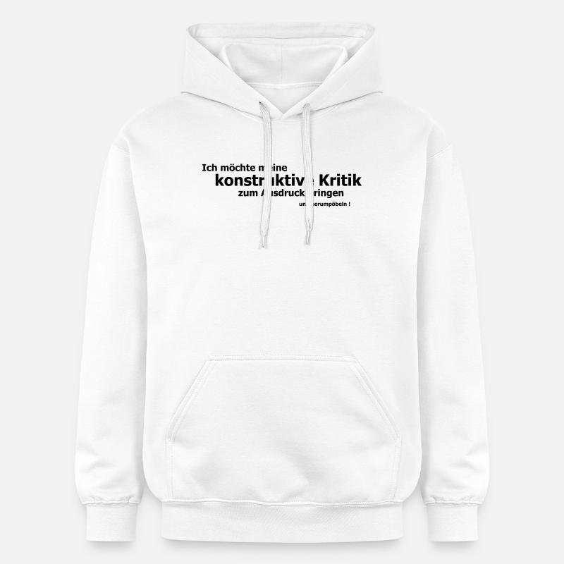 Poebling - Sweat à capuche Softstyle® Gildan Unisexe - blanc