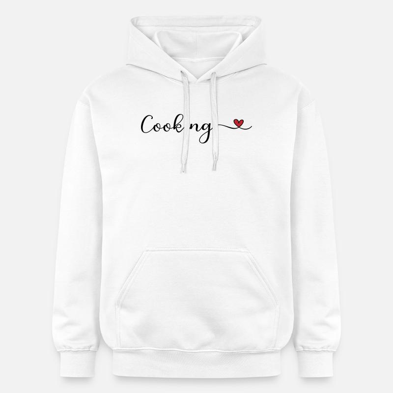 Cuire - Sweat à capuche Softstyle® Gildan Unisexe - blanc