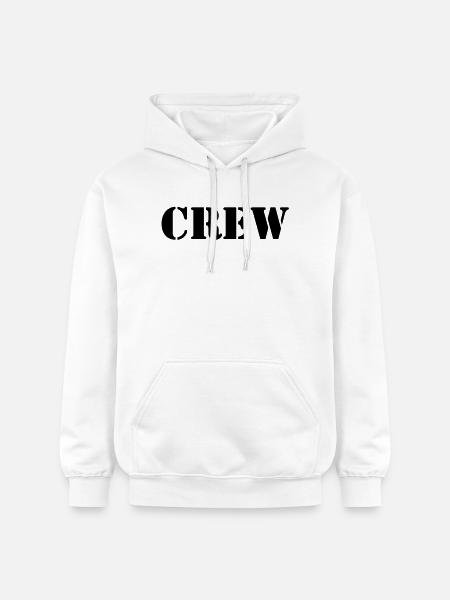Crew - Gildan Unisex Softstyle® Midweight Hoodie - white